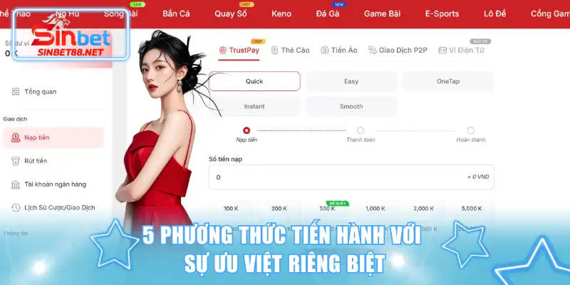5 phương thức tiến hành với sự ưu việt riêng biệt