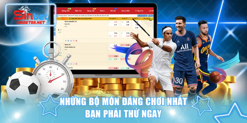 Những bộ môn đáng chơi nhất bạn phải thử ngay