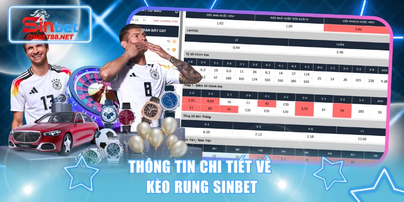 Thông tin chi tiết về kèo rung SINBET